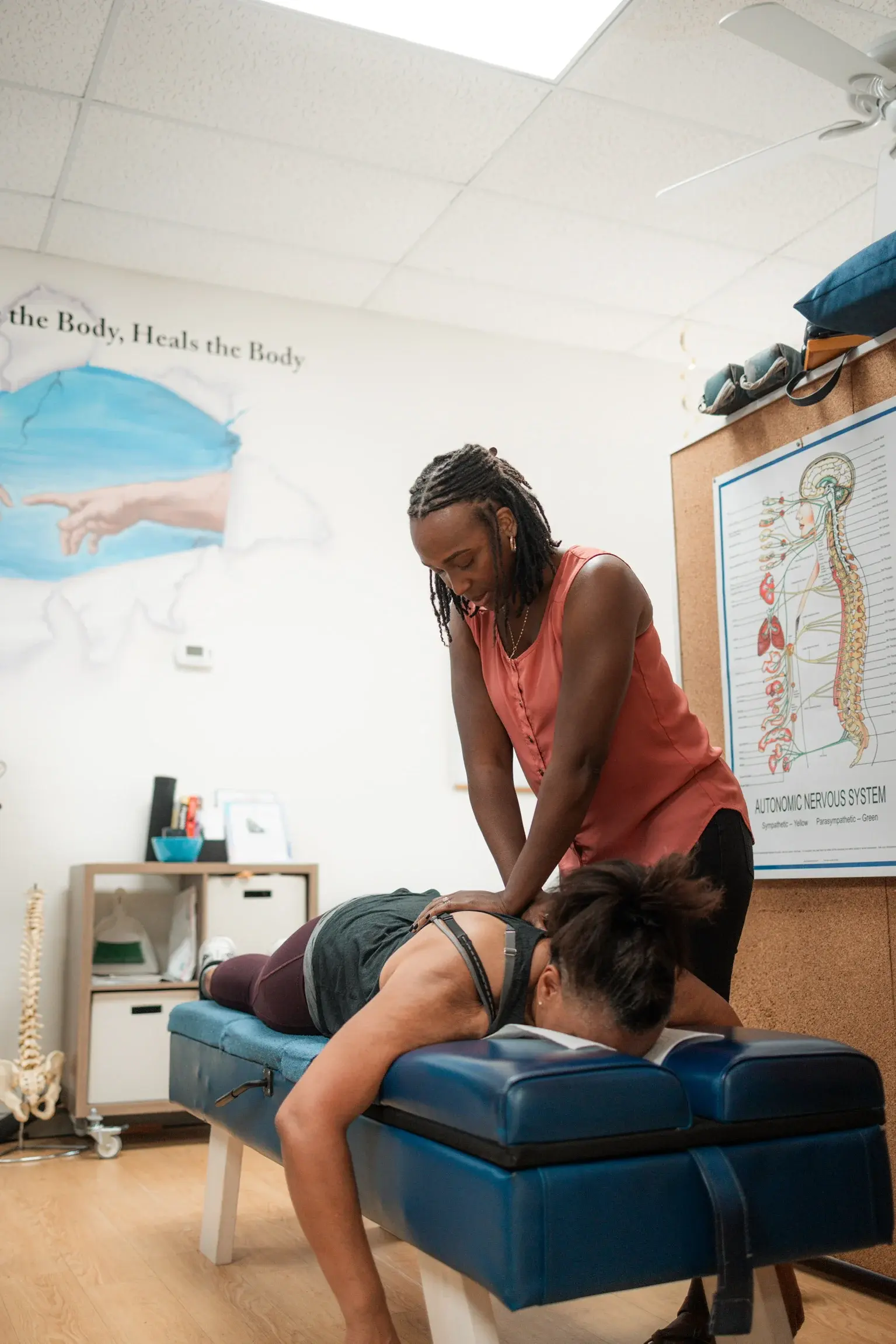 Chiropractic care at Exodus Health Center
